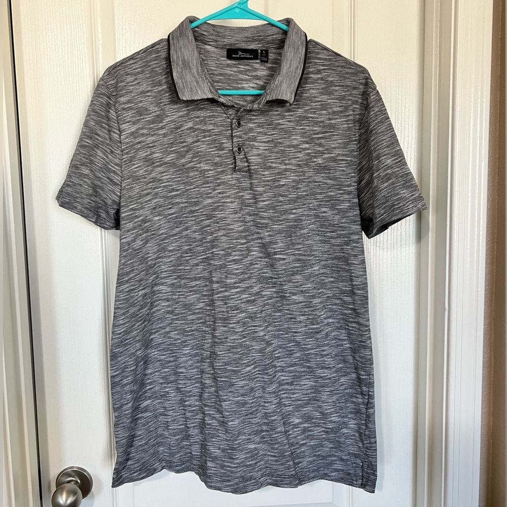 Marc Anthony black polo